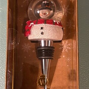 Charming Snowman Wine Stopper